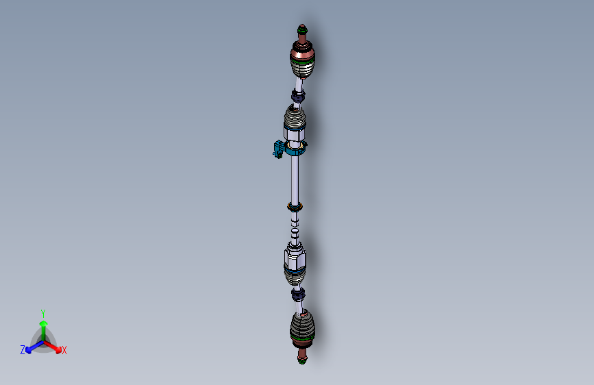 力帆X80 YAB2200-传动轴