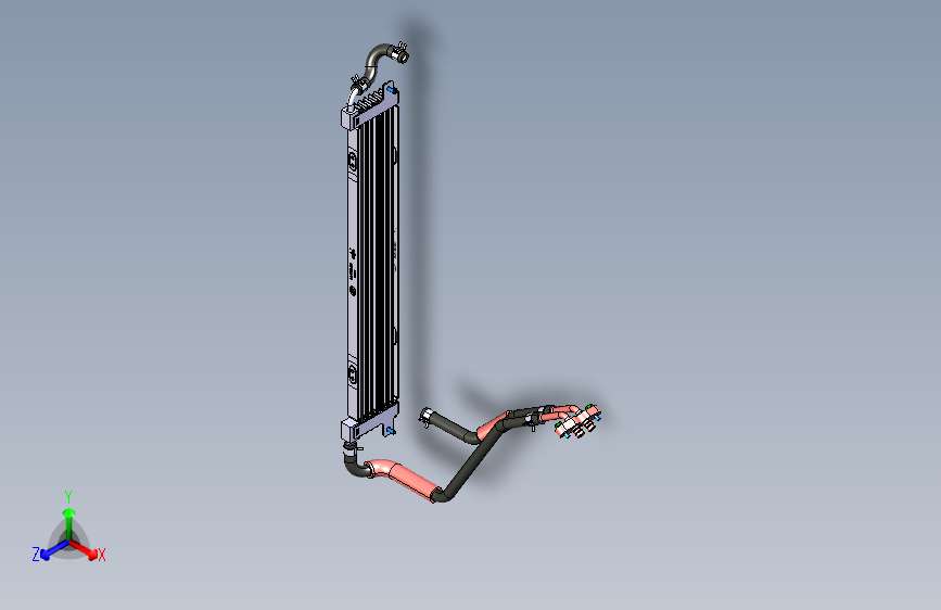 力帆X80 YAA1503-变速箱冷却装置