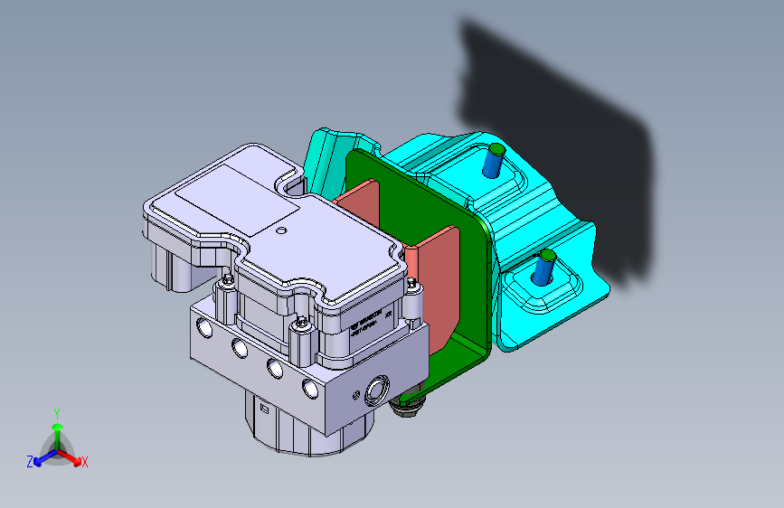 力帆X80 YAA3550-ABS防抱死装置