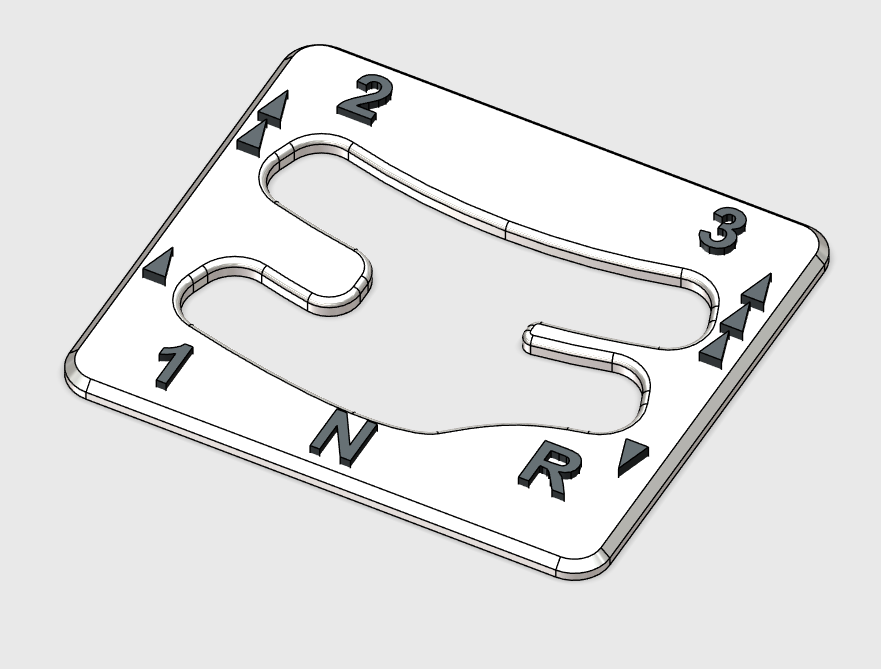 本田 F620 耕耘机换挡板