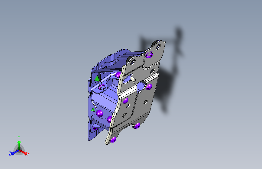 力帆轩朗 CMA2804（后防撞梁）