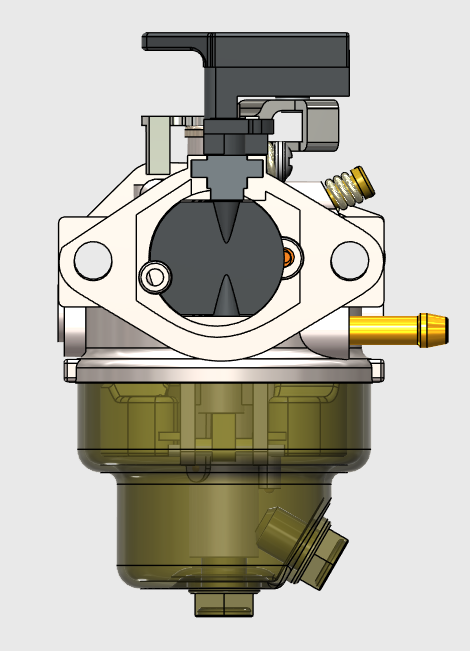 本田耕耘机电机 G200 化油器