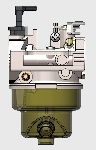 本田耕耘机电机 G200 化油器