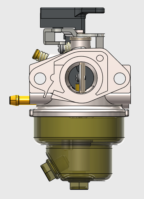 本田耕耘机电机 G200 化油器