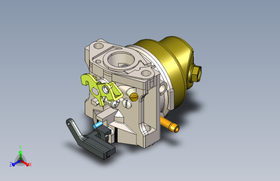 本田耕耘机电机 G200 化油器