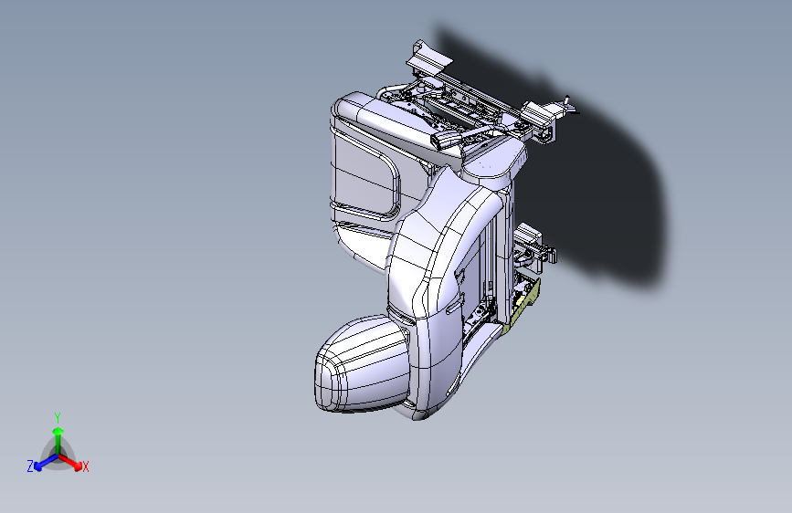 力帆轩朗 6800 驾驶员座椅装置