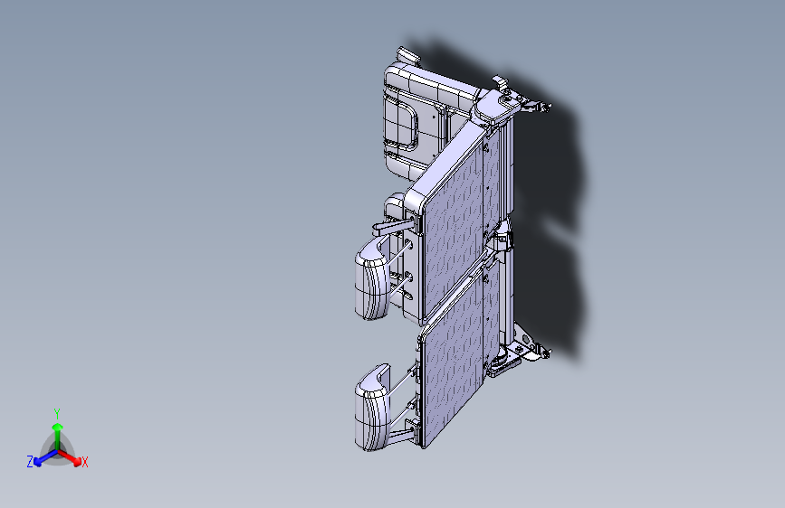 力帆轩朗 7000 后座装置