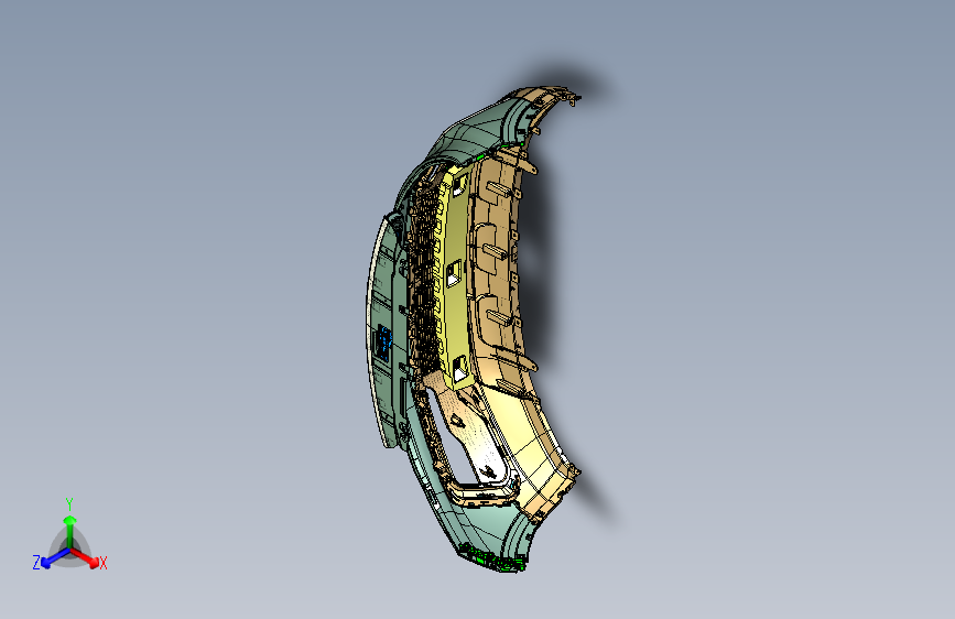 猎豹 CS9 B002803001_M_前保险杠装置图