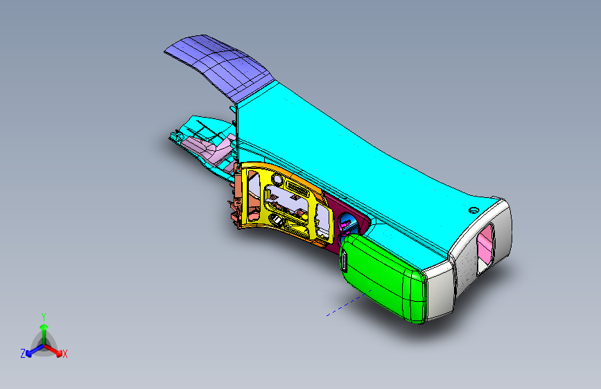 猎豹 CS9 B005305001_M_副仪表板装置