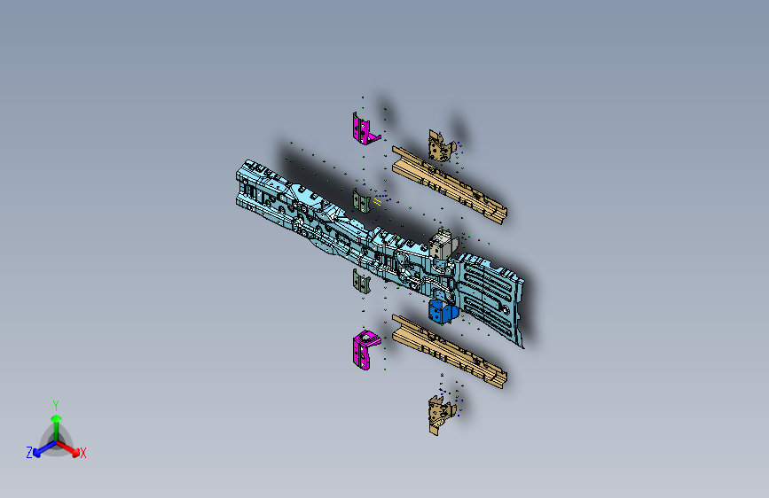 猎豹 CS9 B005101001_M_前地板装置