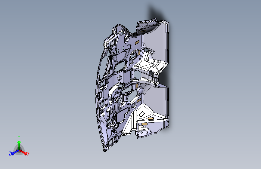 猎豹 CS9 B005310002_M_前围隔热垫装置（CVT）