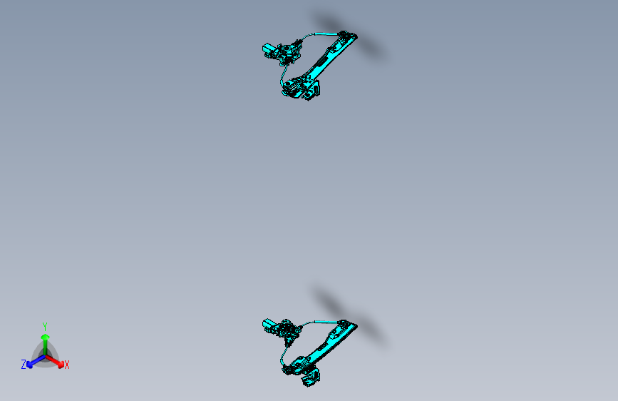 猎豹 CS9 B006104001_M_前车门玻璃升降装置