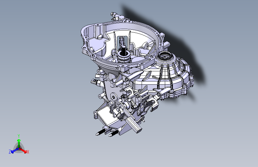 猎豹 CS9 B001700002_M_变速器总成装置(不带启停)