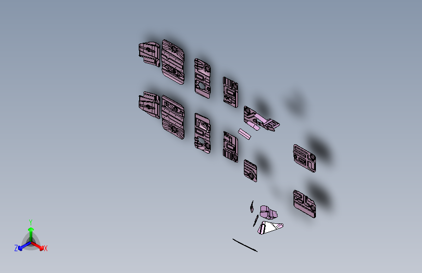 猎豹 CS9 B005021001_M_阻尼垫装置