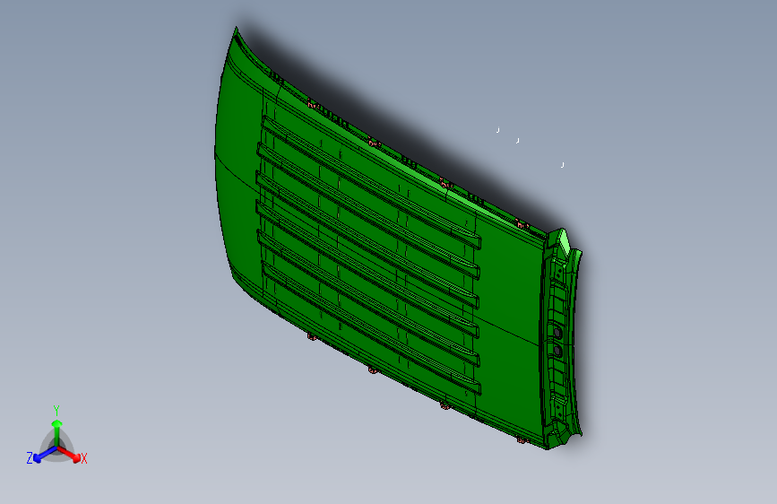 猎豹 CS9 B005701001_M_顶盖装置（非天窗）