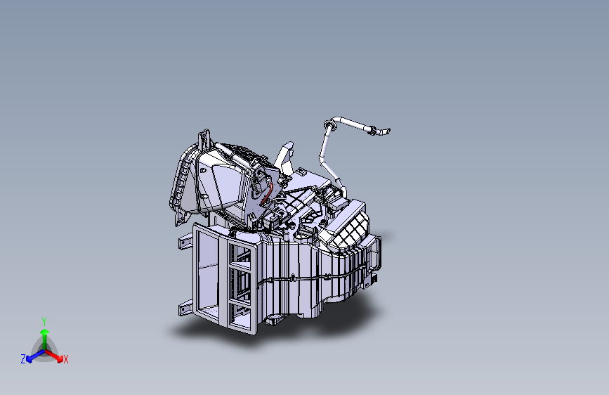 猎豹 CS9 B008101001_M_HVAC装置图