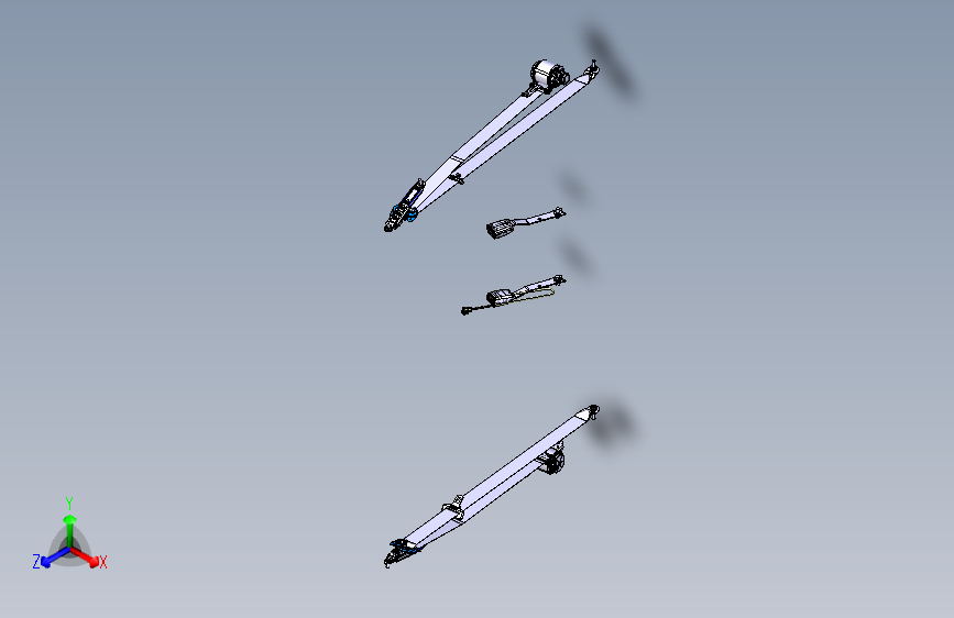 猎豹 CS9 B005811001_M_前排安全带装置图（非预紧、副驾无未系提醒）