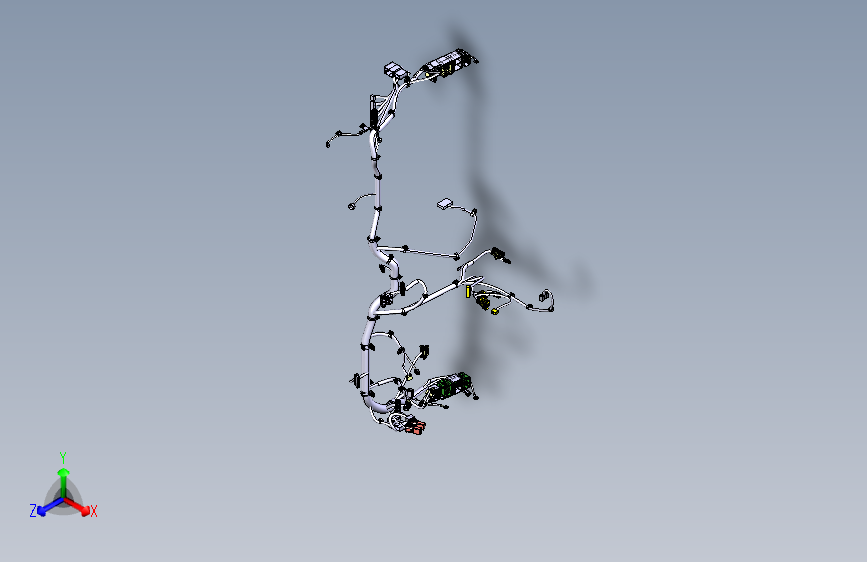 猎豹 CS9 B004003002_M_仪表板线束装置图