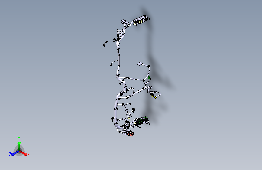 猎豹 CS9 B004003006_M_仪表板线束装置图