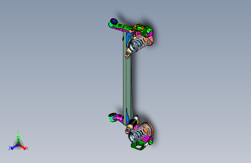 猎豹 CS9 B002911001_M_后悬架装置
