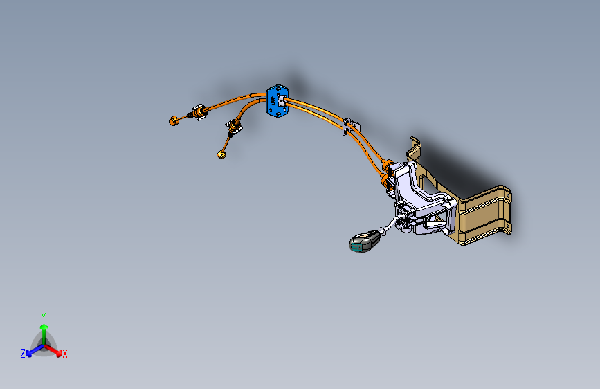 猎豹 CS9 B001703001_M_换挡操纵装置（MT）