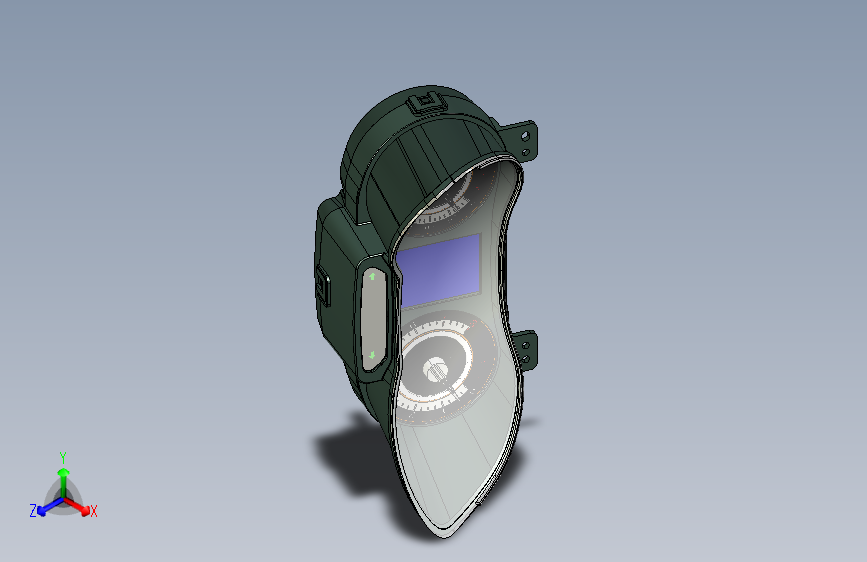 猎豹 CS9 B003820001_M_组合仪表装置图