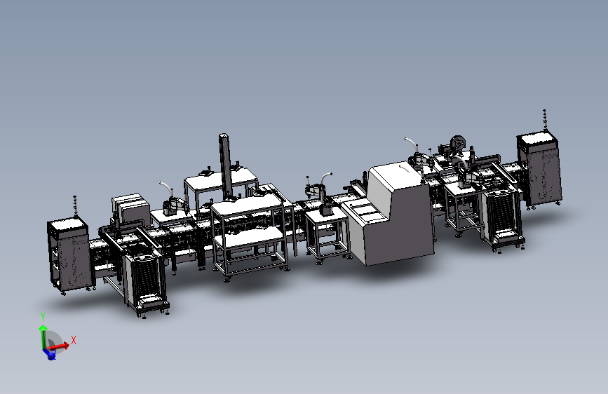 全自动测试线体