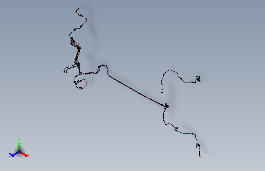 猎豹 CS9 B003506001_M_制动管路装置