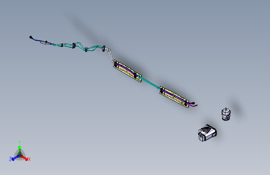 猎豹 CS9 B001104001_M_燃油管路及连接件装置
