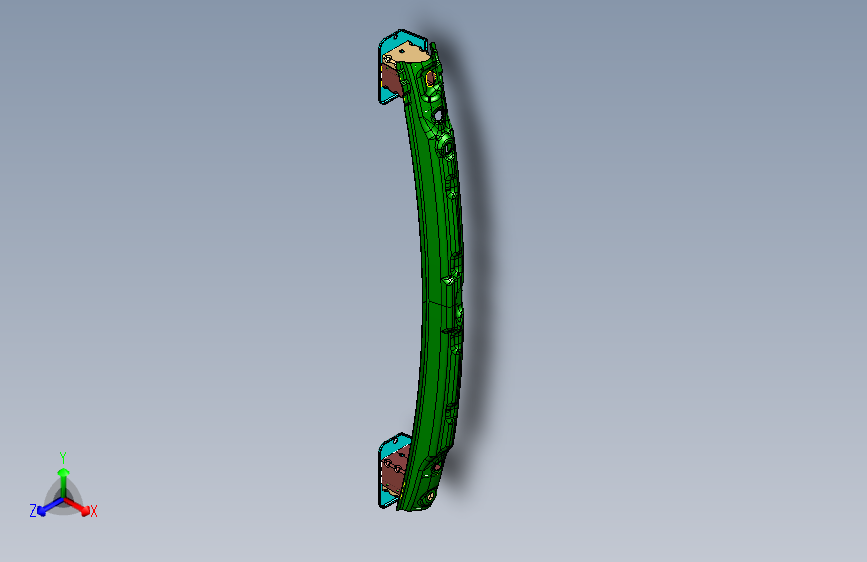 猎豹 CS9 B008414001_M_后防撞梁装置