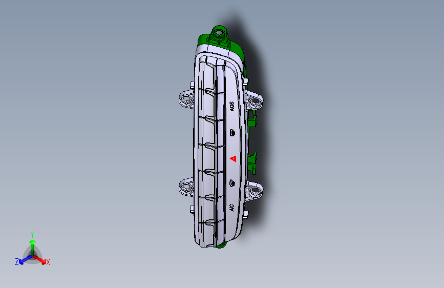 猎豹 CS9 B003774008_M_中控开关组装置图