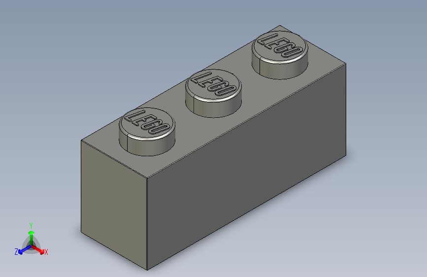 经典乐高积木BRICK 1X3