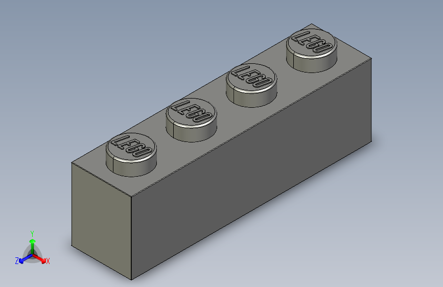 经典乐高积木BRICK 1X4