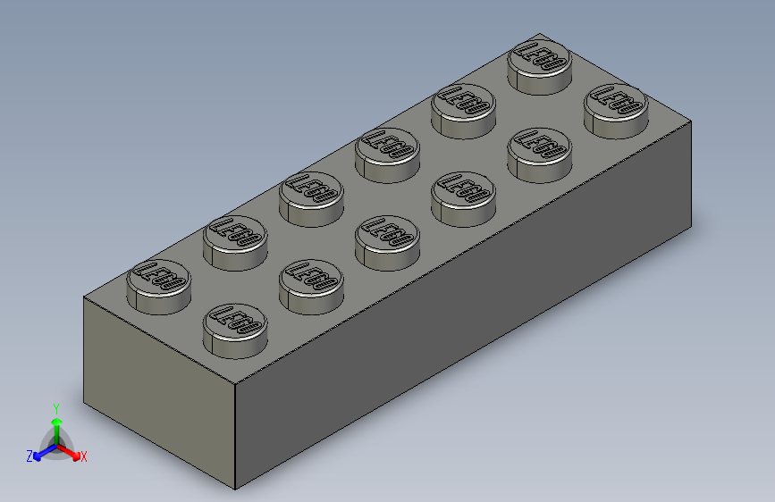 经典乐高积木BRICK 2X6