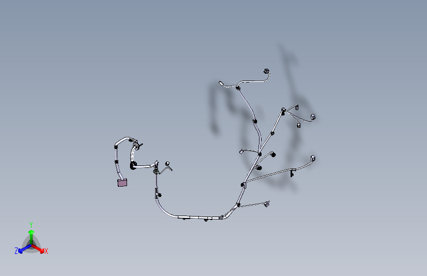 猎豹 CS9 B004002009_M_尾门线束装置图