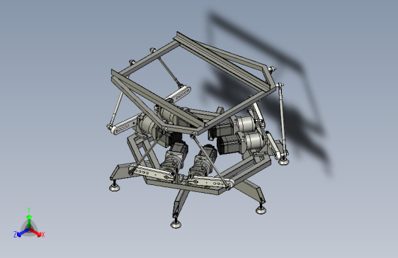 6 DOF Motion Platform斯图尔特6自由度平台