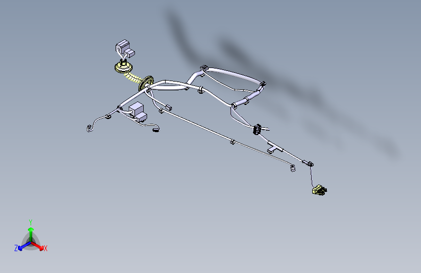 猎豹 CS9 B004002003_M_左前门线束装置图