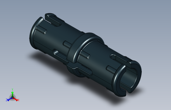 乐高套装发动机组件2780 Black Technic Pin with Friction and Slots.IGS