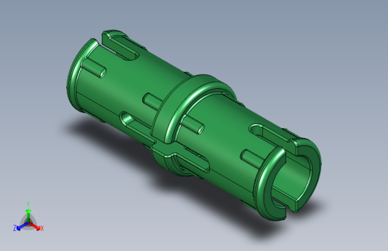 乐高套装发动机组件2780 Dark Green Technic Pin with Friction and Slots.IGS