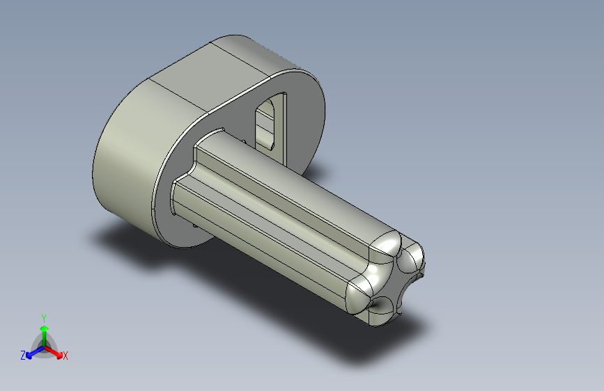 乐高套装发动机组件2853 Old Grey Technic Engine Crankshaft.IGS