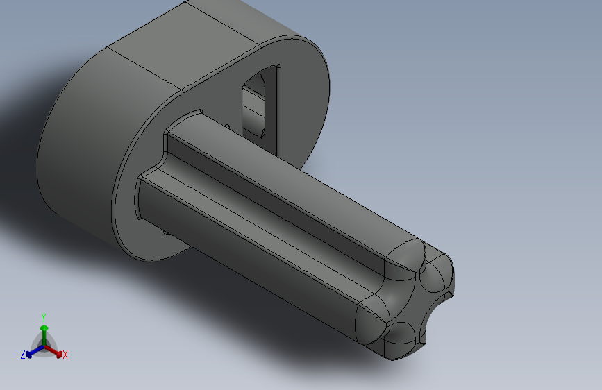 乐高套装发动机组件2853 Old Grey Technic Engine Crankshaft.SLDPRT