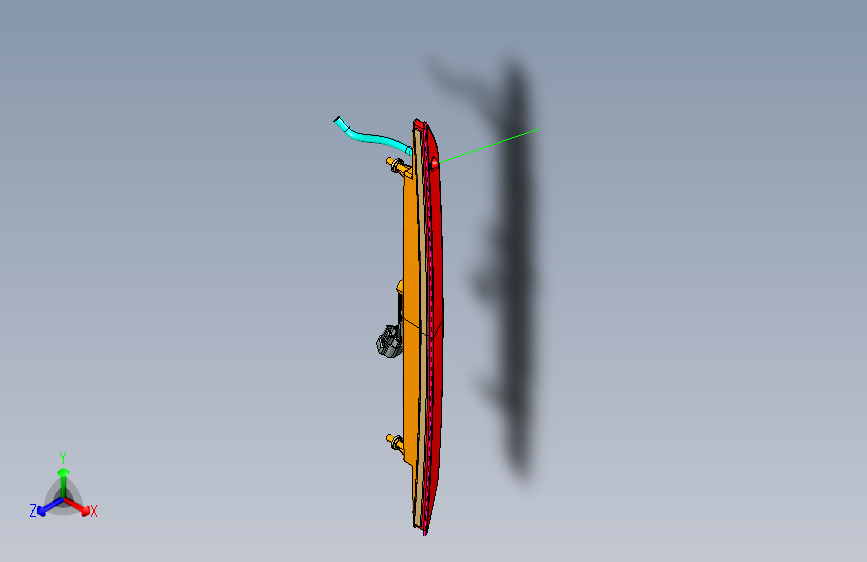 猎豹 CS9 B004134001_M_高位制动灯装置图