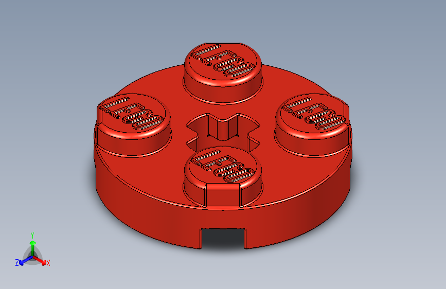 乐高圆板4032 Red Plate 2 x 2 Round.x_t