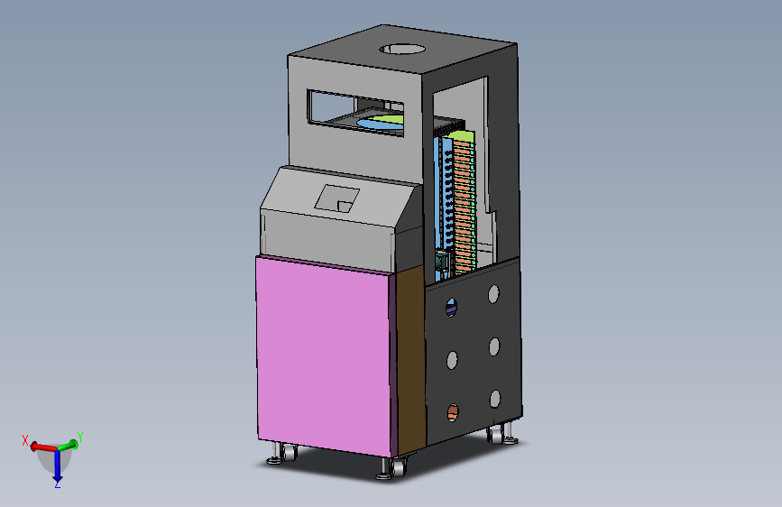 自动升降式冷却机