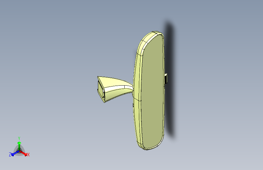 猎豹 CS9 B008201001_M_内后视镜装置图(手动防炫目）