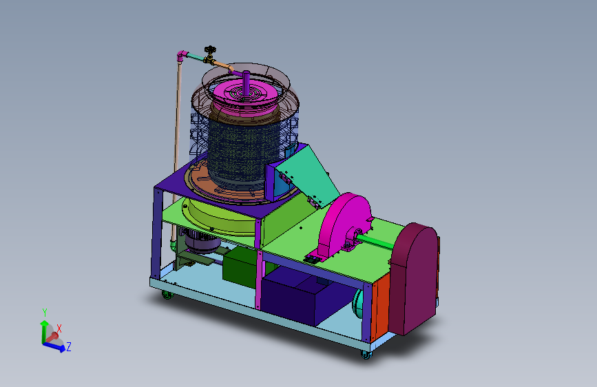 土豆清洗切丝一体化step