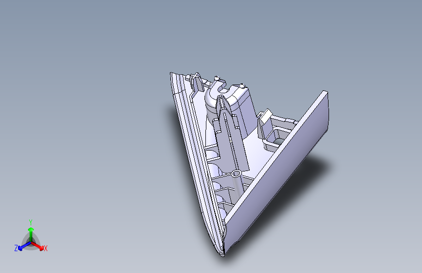 猎豹 CS9 B006102004_M_右前门内饰装置图（有警示灯）