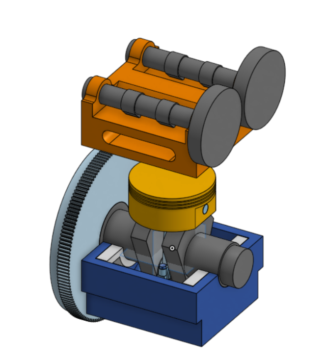 简单的汽车发动机 - Thao A Son