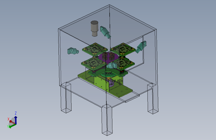 四工位电路板印刷机