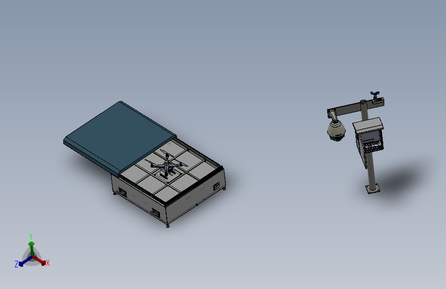 无人机机库机巢